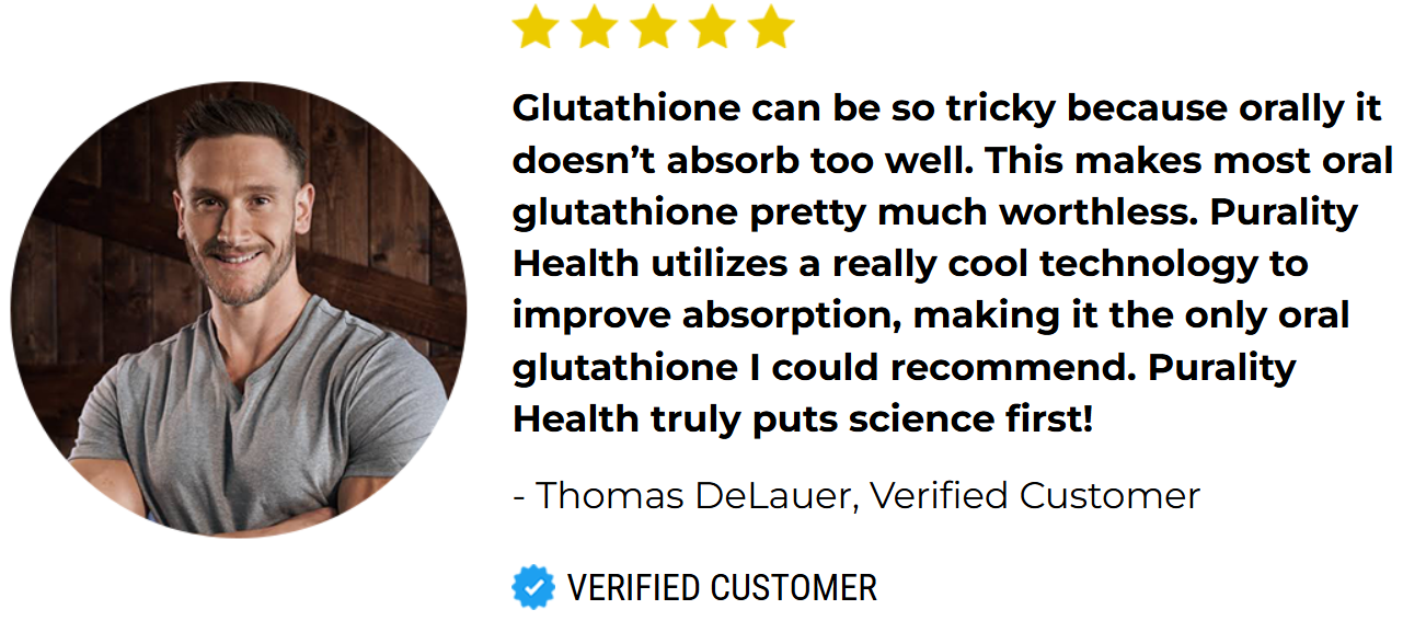 Purality Health Nano Liposomal Glutathione Customer Review